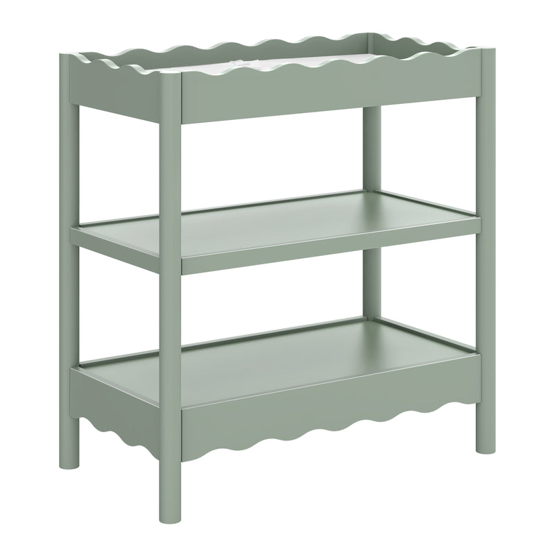 Swell Changing Table in Light Sage
